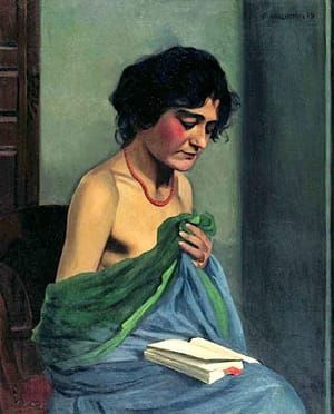Artwork Title: Femme lisant