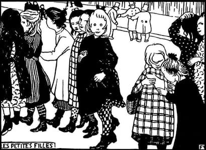 Artwork Title: Les Petites Filles (The Young Girls)