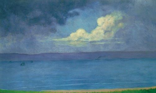 Artwork Title: Un Grain, Bay of the Seine