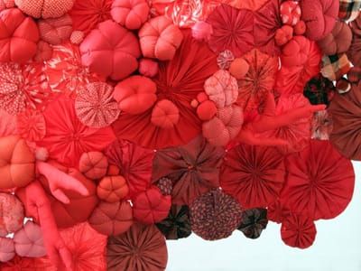 Artwork Title: Sculpture Textile / Printemps Haussmann/ Paris