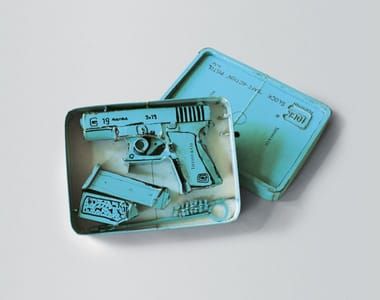 Artwork Title: Tiffany Glock (Model 19)