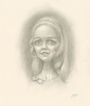Artwork Title: Catalog Lady Six