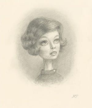 Artwork Title: Catalog Lady Three