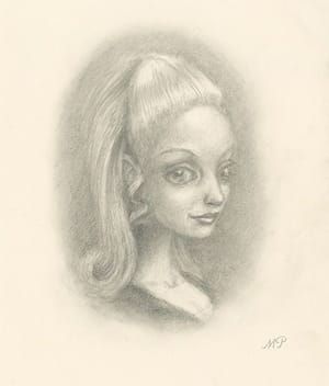 Artwork Title: Catalog Lady Four