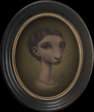 Artwork Title: Sheep Lady