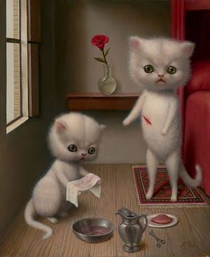 Artwork Title: Kitty's Sacrifice