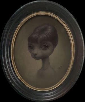 Artwork Title: Squirrel Lady