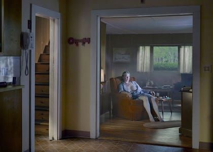 Artwork Title: Woman In Living Room