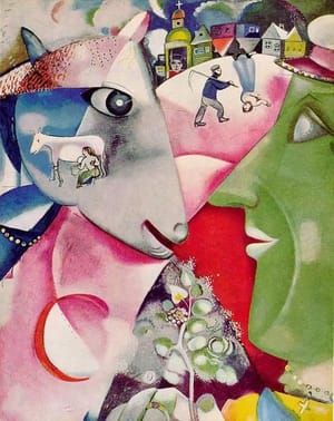 Artwork Title: I And The Village