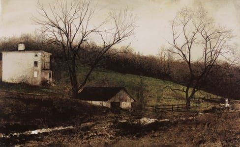 Artwork Title: Evening at Kuerners