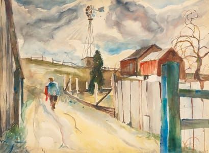 Artwork Title: Windmill