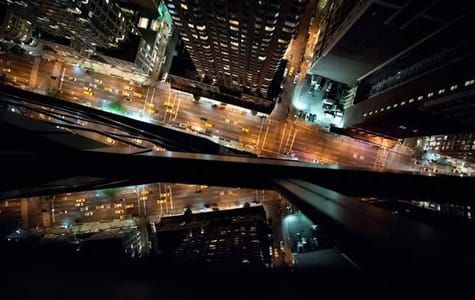 Artwork Title: Intersection - NYC at Night