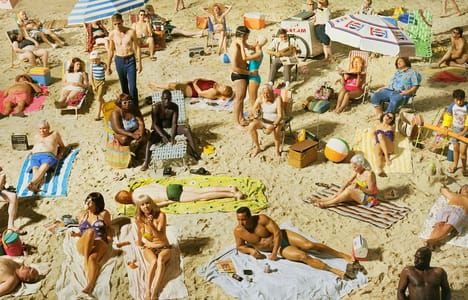 Artwork Title: Crowd #3 (Pelican Beach)
