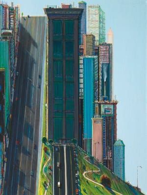 Artwork Title: Hill Street (Day City)