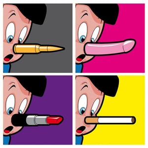 Artwork Title: Lies