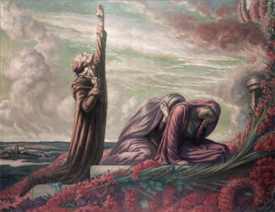 Artwork Title: Sur les tombes des Martyrs