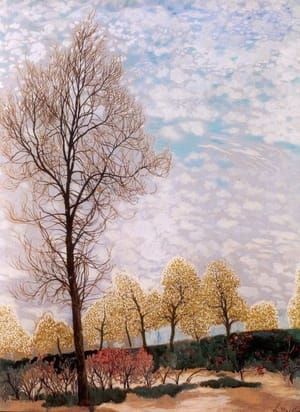 Artwork Title: Paysage, ou printemps