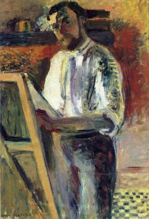 Artwork Title: Self-Portrait in Shirtsleeves