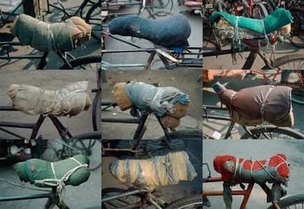 Artwork Title: Bicycle Seats