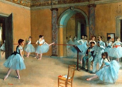Artwork Title: Rehearsal Of The Scene