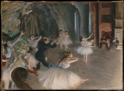 Artwork Title: Stage Rehersal
