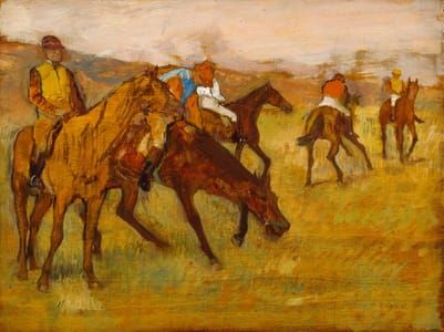 Artwork Title: Before The Race