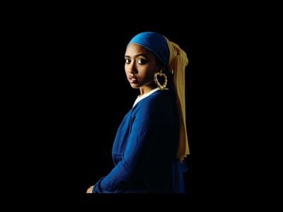 Artwork Title: Girl With A Bamboo Earring