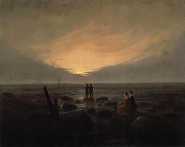 Artwork Title: Moonrise By The Sea