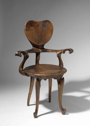 Artwork Title: Silla De Despacho (casa Calvet)