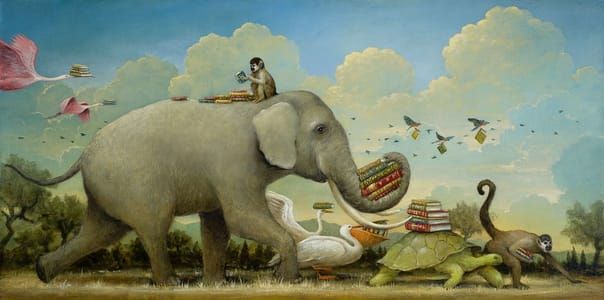 Artwork Title: Migration Of Knowledge