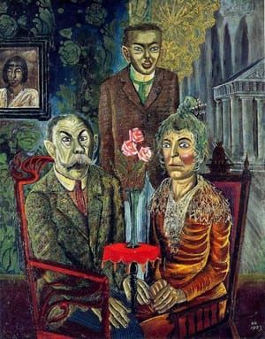 Artwork Title: The Family of the Painter Adalbert Trillhaase