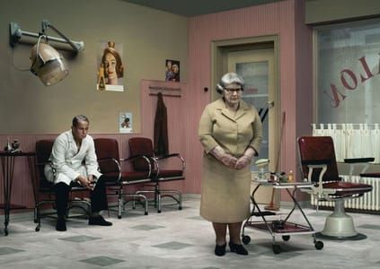 Artwork Title: Rain, The Hairdressers
