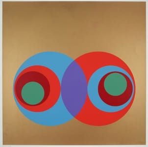 Artwork Title: Complementary with Gold