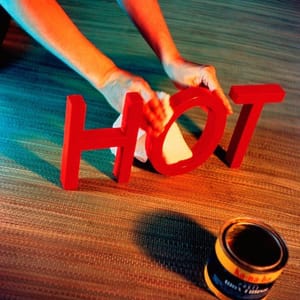 Artwork Title: Waxing hot