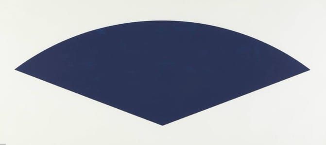 Artwork Title: Blue Curve (state Ii)