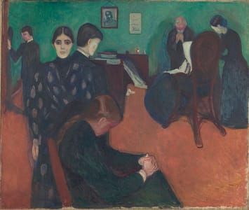 Artwork Title: Death in the Sick Room