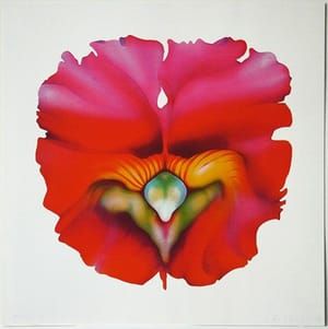 Artwork Title: The Red Orchid