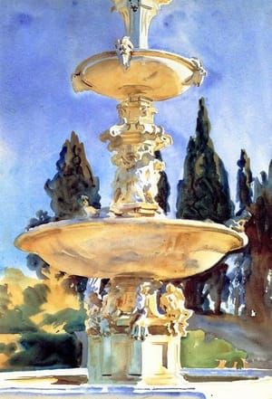 Artwork Title: In a Medici Villa