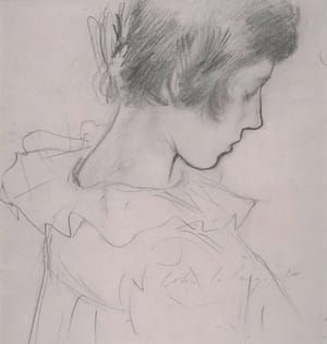 Artwork Title: Dorothy Barnard, Study for 