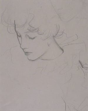 Artwork Title: Polly Barnard, Study for 