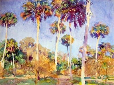 Artwork Title: Palms