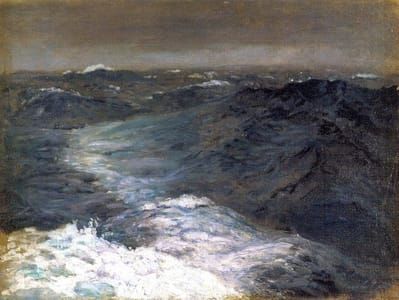 Artwork Title: Mid Ocean, Mid Winter