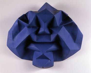 Artwork Title: Untitled (Blue Mask),