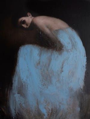 Artwork Title: Erin in Blue