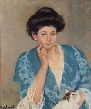 Artwork Title: Augusta with Her Forefinger on Her Cheek