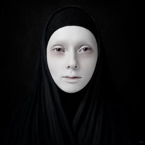 Artwork Title: Nun