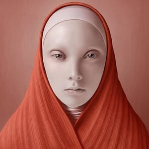 Artwork Title: Nun 3