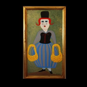 Artwork Title: Pavonia This Painting Is Hand Framed With Gallery Framing It Is 37 Wid