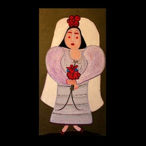 Artwork Title: Forgotten Bride This Painting Is Hand Framed With Gallery Framing It I