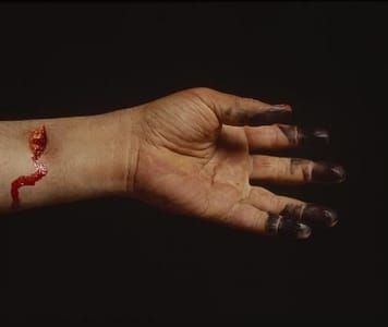 Artwork Title: The Morgue (Knifed to Death I)